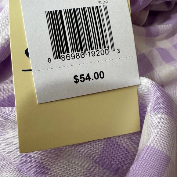 Live To Be Spoiled Oversized Button Down Shirt Dress Size L NWT - Picture 6 of 7